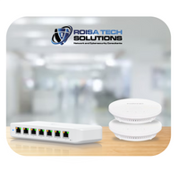 Combo Promoción Ubiquiti para Pequeña Oficina – Switch ultra 60W GIGA + WiFi Corporativo